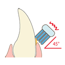 歯ブラシの動かし方